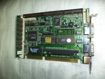 【電腦零件補給站 】  386SX CPU CARD ISA 工業工控主機板