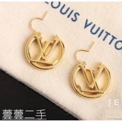 Louis Vuitton Nanogram hoop earrings (ORECCHINI NANOGRAM, M00397)