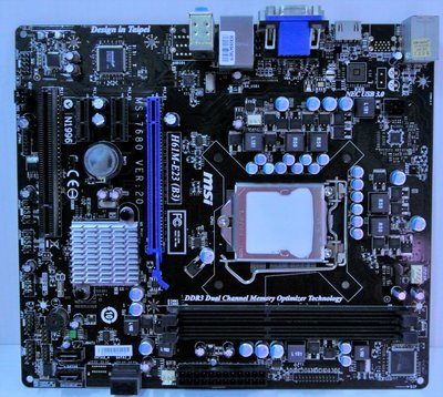~ 駿朋電腦 ~ 微星 H61M-E23 (B3) 1155主機板 DDR3 顯示 $600