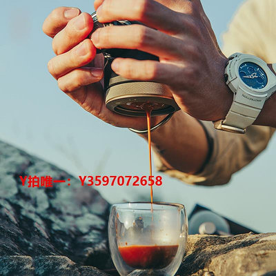 咖啡機WACACO Picopresso便攜式手壓咖啡機意式濃縮戶外送禮品露營家用