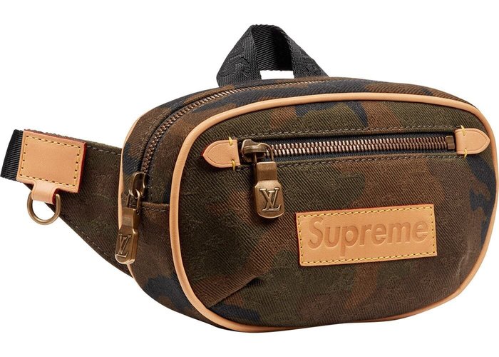 louis vuitton supreme LV bum bag belt bag waist bag 腰包 | Yahoo奇摩拍賣