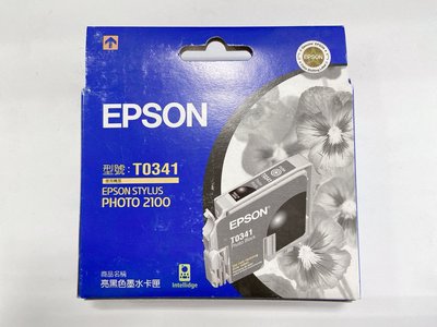 EPSON T0341原廠黑色墨水匣(T034150)