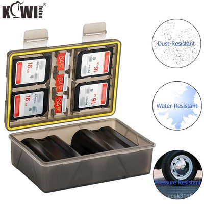 ��Msd SD XQD 存儲卡盒, 帶相機電池插槽, 用於佳能 LP-E6 LP-E6 LP-E8 索尼 NP-FW50