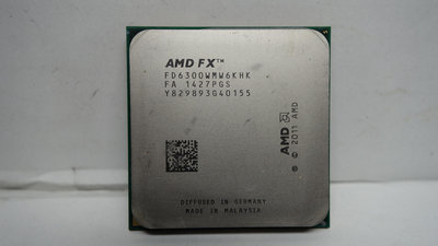 AMD   FX-6300,, 3.5 GHz (MAX 4.1 GHz)/ 6核心 ,, AM3+腳位...,無散熱風扇