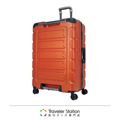 【Chu Mai】CROWN C-FE258 悍馬箱 行李箱 旅遊箱 商務箱 旅行箱 耐撞- 橘色(30吋)(免運)