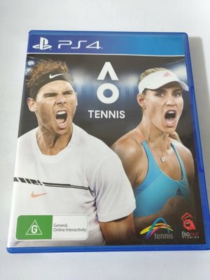 (兩件免運)(二手) PS4 澳洲網球公開賽 英文版