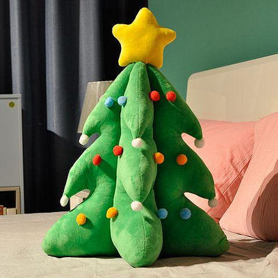 ✜✱【🎄新款下殺】 圣誕樹毛絨玩具擺件裝飾 麋鹿公仔娃娃玩偶雪人抱枕 兒童圣誕節禮物 聖誕節裝飾