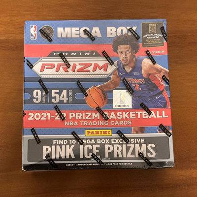 2021-22 Prizm Mega Box NBA 全新未拆盒卡 [3] 有 Stephen Curry Luka Doncic