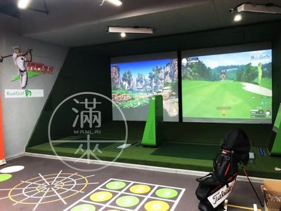 升級款單層抗打擊消音布幕 室內高爾夫球模擬器布幕【奇滿來】投影布 高爾夫模擬器 消音打擊布 室內高爾夫打擊布幕APAU