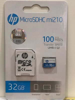 【現貨】【HP 惠普 32G 32GB】V30 A1 100MB/s microSD TF 高速記憶卡