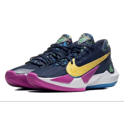 【正品】Nike Zoom Freak 2 午夜藍 字母哥 慢跑 運動 DB4689-400潮鞋