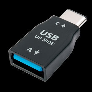 高雄富豪音響】美國線聖Audioquest USB A to C Adaptor type C轉接頭皇