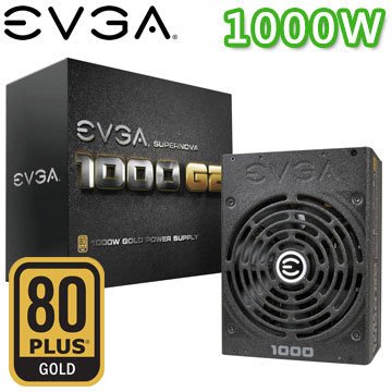 【捷修電腦。士林】  艾維克 EVGA SuperNOVA 1000 G2 80PLUS 金牌 電源供應器 $ 7590