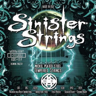 ☆ 唐尼樂器︵☆ Kerly Strings Sinister 系列冰火弦 KQXS-1154 (11-54) 美製電吉他弦