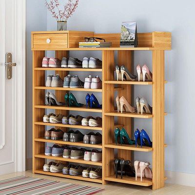 簡易鞋架收納鞋柜家用室內好看多層大容量經濟型窄門口放置物架子【夏風-bx】~上新