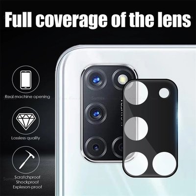 手機殼 保護膜OPPO A52 A72 A92 A53 A33 A73 5G 相機 鏡頭 保護貼 鋼化玻璃貼 全覆蓋3D攝像頭保護膜-AA1027-潮輝科技