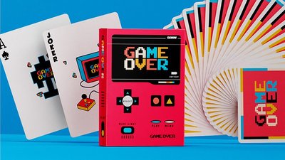 [fun magic] Game Over Red Playing Cards game over撲克牌 花切撲克牌