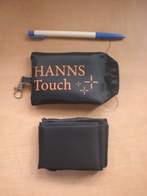 股東會紀念品~110和鑫/彩晶 ~ HANNS 品牌購物袋 HANNS Touch / HANNStar 環保防水購物袋