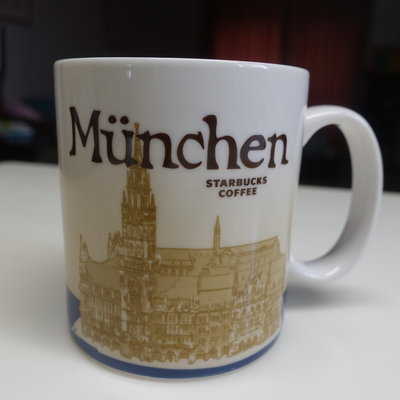 全新 星巴克Starbucks 德國城市馬克杯City Mug慕尼黑Munchen
