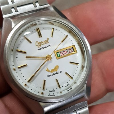 愛其華 Ogival ETA 機械錶 老錶 很漂亮 值得擁有 SWISS 瑞士錶 另有 S4