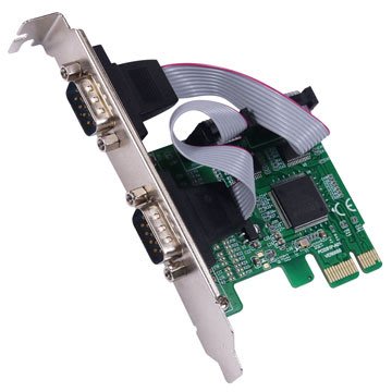 伽利略 PCI-E RS-232 2埠 擴充卡 (PETR02A)