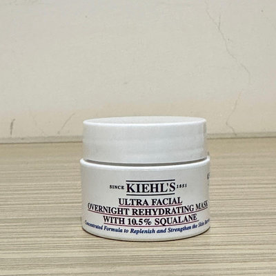 KIEHL'S契爾氏 冰河 10.5 角鯊烷保濕修護面膜 14ml