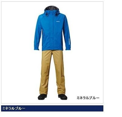 五豐釣具-SHIMANO 新款薄型.平價款雨衣套裝RA-027M 剩2XL(3L號)特價2500元