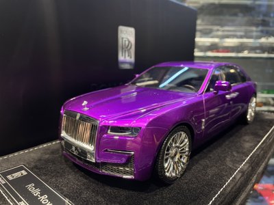 吉華@ 1/18 Rolls Royce Ghost 紫色