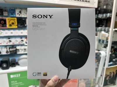 禾豐音響 專業混音X母帶製作 SONY MDR-MV1 開放式 專業監聽 耳罩式耳機 Sony 公司貨 保固12+6個月