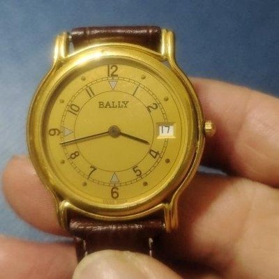 瑞士BALLY（巴利）中性石英錶