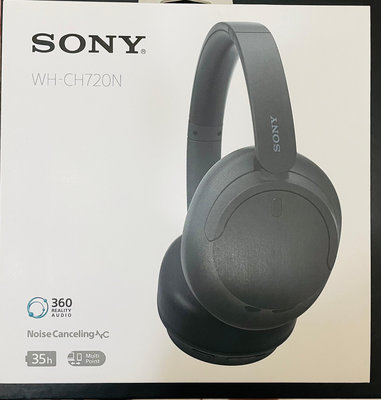 SONY WH-CH720N 2手 主動降噪 無線藍牙 耳罩式耳機