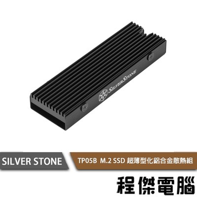 【SILVER STONE 銀欣】TP05B M.2 SSD 超薄型化鋁合金散熱組 實體店家『高雄程傑電腦』
