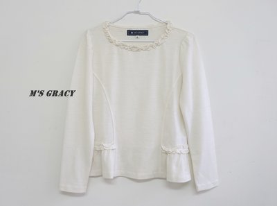 M'S GRACY(全新吊牌)米白色長袖毛衣38號