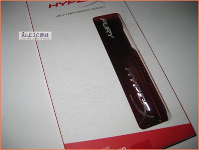 JULE 3C會社-金士頓 HyperX HX316C10FR/8 DDR3 1600 8G 炫目紅/全新盒裝 記憶體