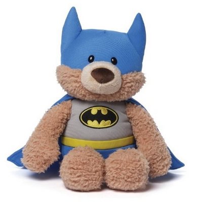 預購 美國帶回 Gund 正品 蝙蝠俠披風 可愛泰迪熊 絨毛娃娃 寶寶最愛 玩具 布偶 娃娃 生日禮