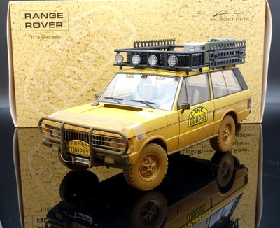 【M.A.S.H】 Almost Real 1/18 Range Rover Camel Trophy Dirty