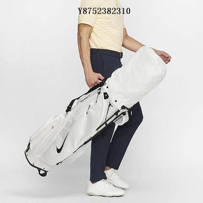Nike Golf Bag耐克男女高爾夫全套球桿包雙肩氣墊防水便攜支架包-雙喜生活館