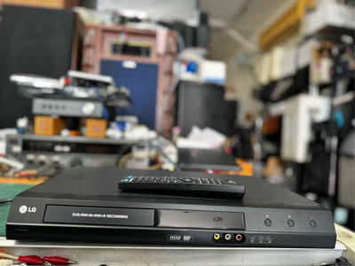 LG RH266 160G 硬碟式 錄放影機 DVD 故障，外部輸入錄影，播放正常
