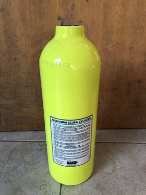 CATALINA  S13氣瓶 黃色 含氣瓶頭YOKE