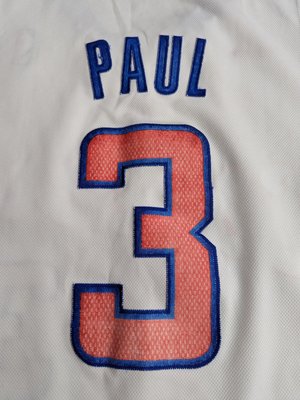 NBA 快艇隊 Chris Paul CP3 白色籃球衣