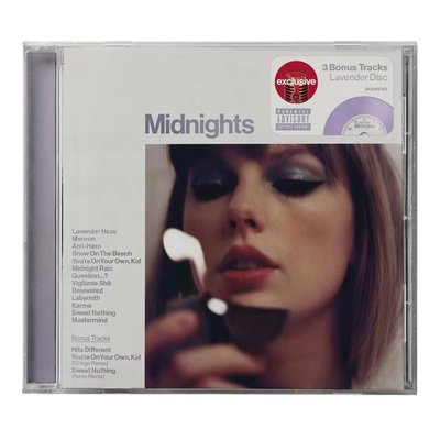 新上熱銷 Target Taylor Swift Midnights CD強強音像