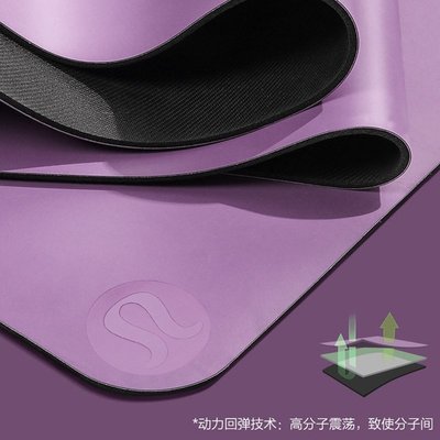 【熱賣精選】瑜伽墊加厚橡膠5mm便攜初學者防滑女家用健身lulu瑜伽墊