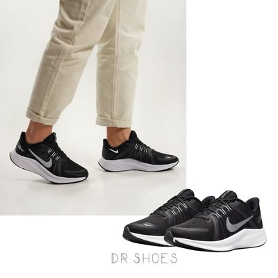 【Dr.Shoes】免運 Nike QUEST 4 慢跑鞋 訓練 路跑 輕量 女鞋 黑 DA1106-006