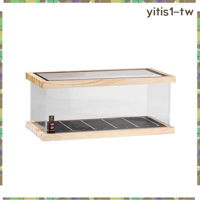 [YitisffTW] 展示櫃收納盒裝飾停車場, 用於辦公室辦公桌客廳-極巧