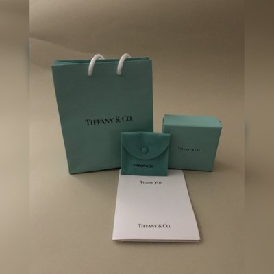 TIFFANY&Co. open heart 750K柏金項鍊~附百貨公司專櫃保單正本