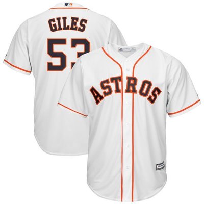 Ken Giles Majestic Home White Cool Base Player Jersey