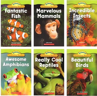 Science Vocabulary Readers 學樂啟蒙兒童科普書30冊