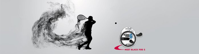 【曼森體育】ISOSPEED 網球線 Black Fire S 六角線 17 黑 200米一盤 奧地利製