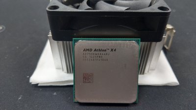 [羊咩咩3C]二手品/正式版/AMD X4-750K FM2 3.4G-4G 四核心CPU
