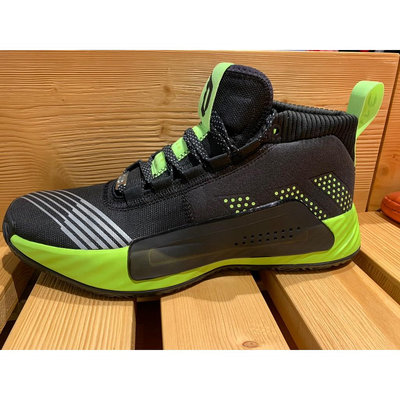 adidas 籃球鞋 DAME 5 STAR WARS 男 愛迪達 星際大戰 里拉德 輕量 避震 黑綠 EH2457